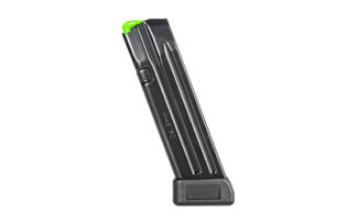 Mec-Gar Glock 17 9mm 20-Round Extended Magazine (Black, Anti-Friction Coating)