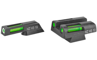 Hi-Viz LiteWave H3 Night Sights for CZ 75/85/P-01, Green Front/White Ring