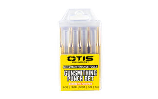 Otis Technologies Pro Plus Brass Punch Set (5-Piece)