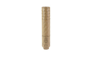 Primary Weapons Systems BDE 762 7.62mm Suppressor, 8.2 in, 1.75 in, Titanium, FDE Cerakote