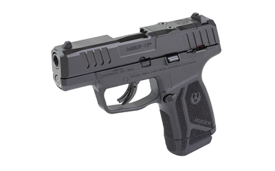 Ruger MAX-9 9mm Semi-Auto Pistol, Optics Ready, 3.2 in Barrel, 12 Rounds, Black Finish