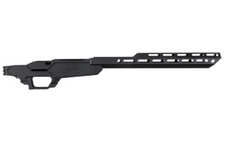 Sharps Bros Heatseeker Chassis System for Ruger American Short Action, 1913 Rail, 6061-T6, Black