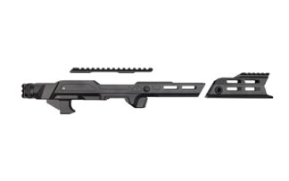 Strike Industries SMC Modular Chassis for Ruger 10/22 .22LR Black 6061 Aluminum