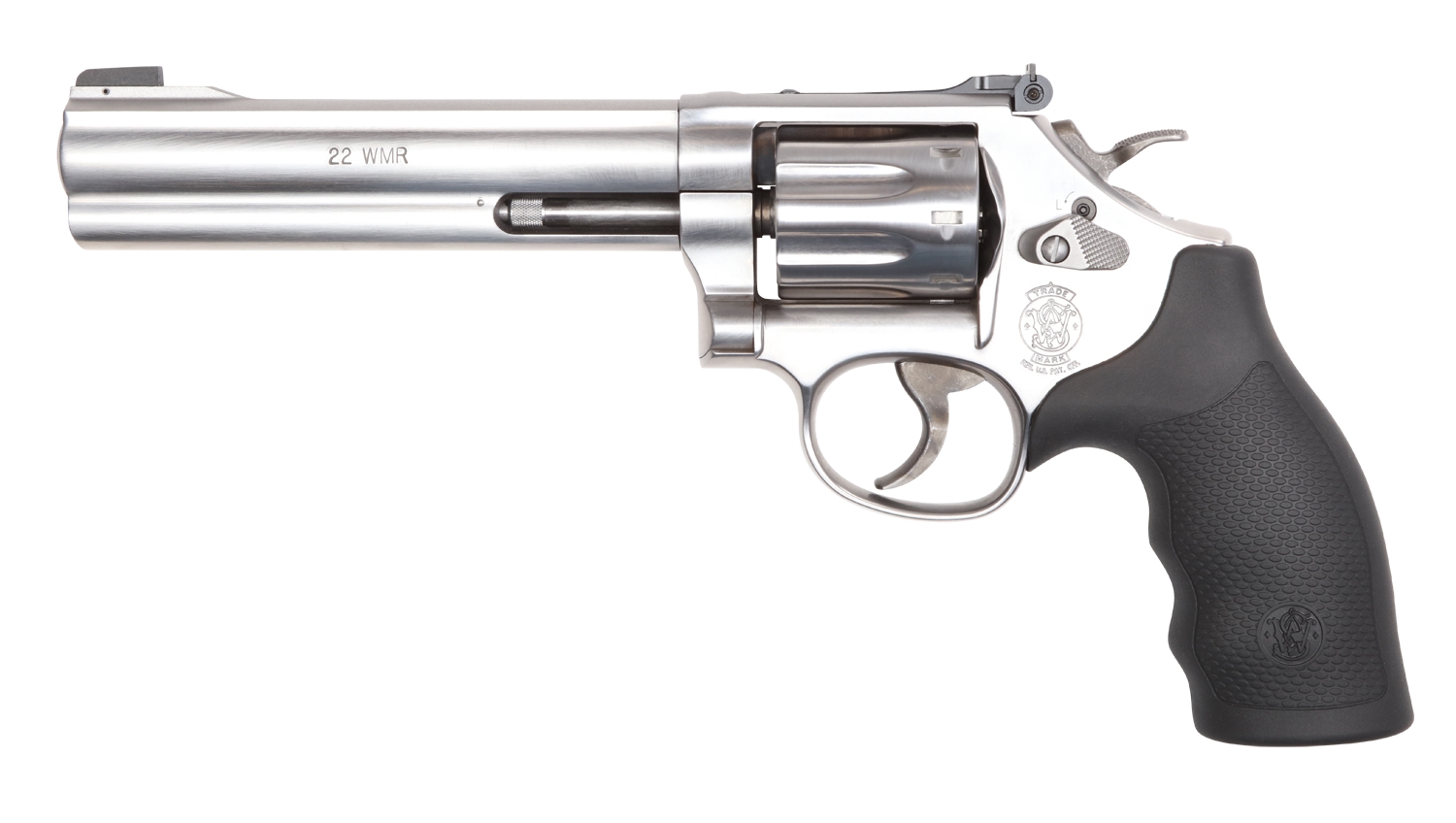 Smith & Wesson Model 648 .22 Magnum DA/SA Stainless 6 in 8 Rounds Revolver