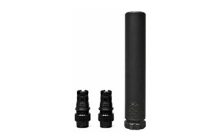 Sylvan Arms SA30TI-MC .30 Caliber Titanium Suppressor Kit, Black, 1/2x28 to 5/8x24