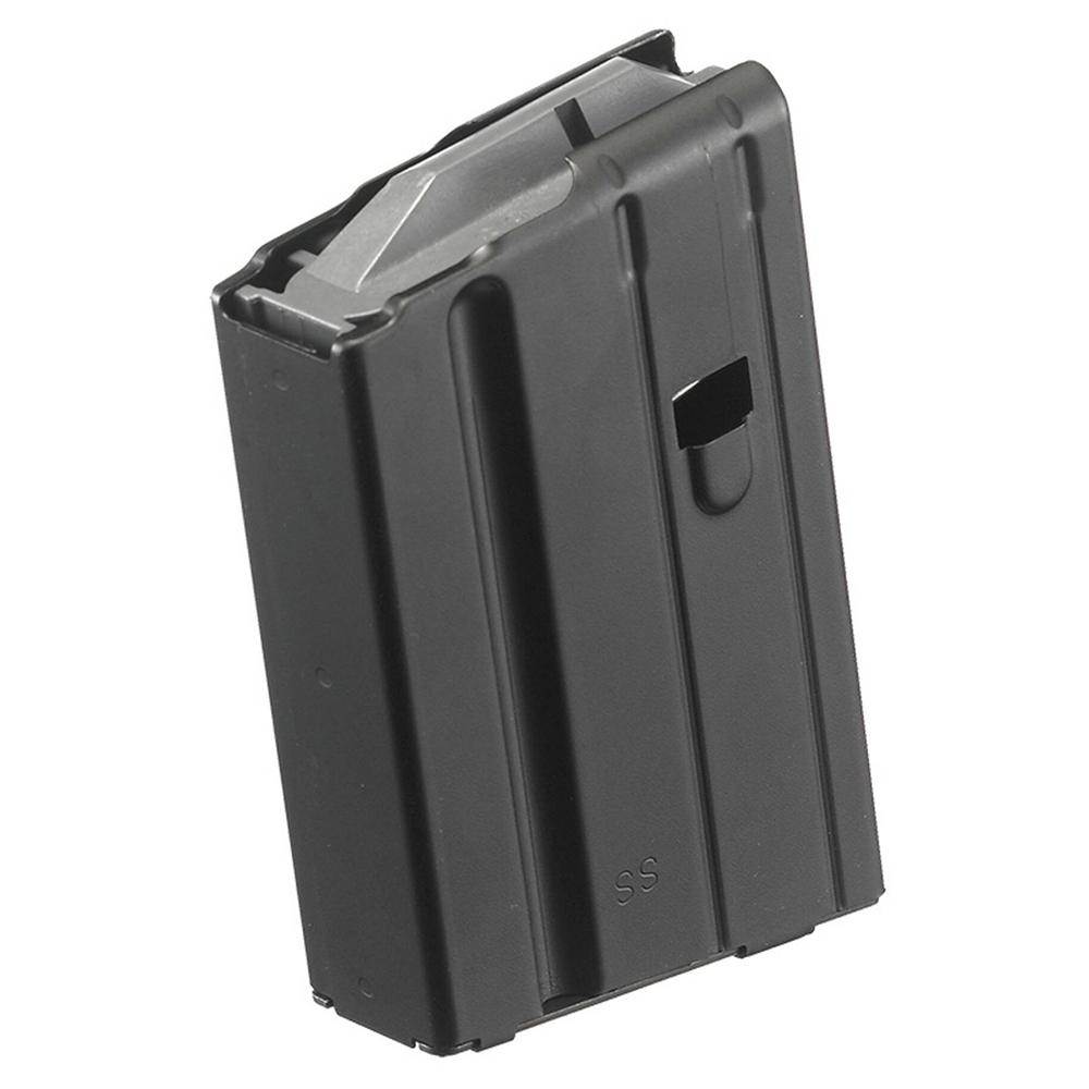 Ruger SR-556 6.8mm Remington SPC 5-Round Detachable Rifle Magazine, Black Stainless Steel