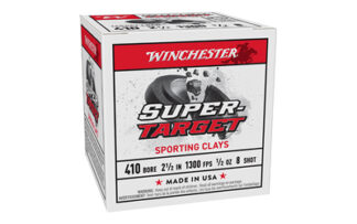 Winchester Super-Target Super Target 410 Bore 2.5 in #8 Shot (1/2 oz), 25 Rounds