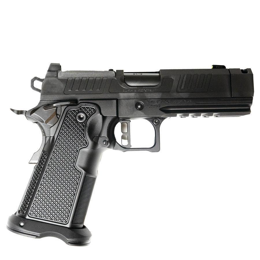 Alpha Foxtrot AF1911-Romulus 9mm Semi-Auto 3.5 in Threaded MOS Optic Ready, DLC Black, 20+1, right side view