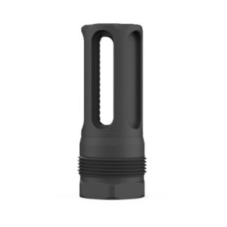 Breek Arms Plan B Sentinel Caged Flash Hider, 1/2x28 Thread, Black Nitride Steel