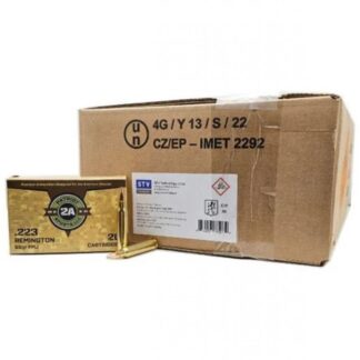 Patriot Sports .223 Rem 55gr FMJ 3280 fps 20-Round Box