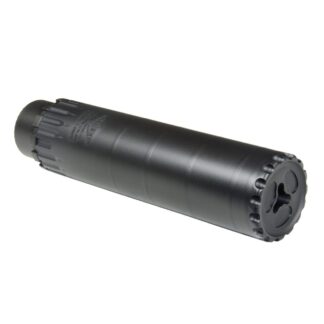 YHM Turbo T3 Suppressor with QD Flash Hider 5.56mm Stainless Steel/Cobalt 1/2x28
