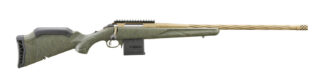 RUGER AMERICAN G2 PRED RFL 6.5CM 22" T.B. SPIRAL BBL, GRN SPLTR,BRNT BRNZ 3RD