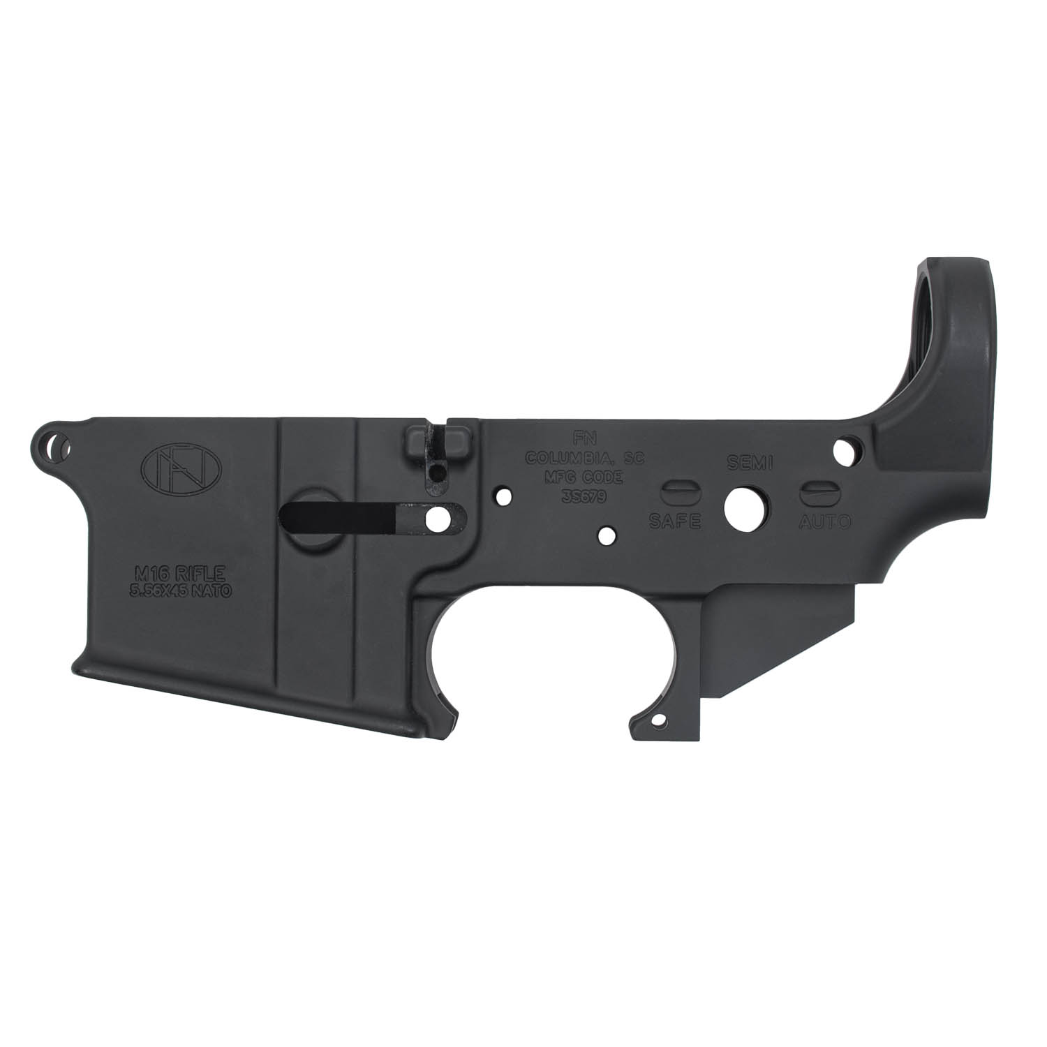 FN America FN15 Military Collector Stripped Lower Receiver .223/5.56 Black Anodized