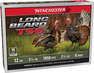Winchester Longbeard TSS 12 Gauge 3.5 in #8 Shot 5 Rounds Per Box