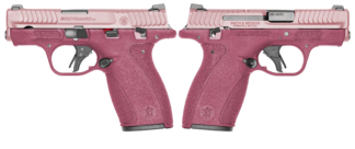 SMITH & WESSON BODYGUARD 2.0 380ACP PISTOL T.S. CRANBERRY/BLUSH ORION EXCLUSIVE 1-12RD 1-10RD MAG