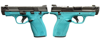 SMITH & WESSON PC BODYGUARD 2.0 CARRY COMP AZTEC TEAL FRM 380ACP PISTOL 3.1" M.S  1-10RD, 1-12RD MAG