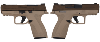 SMITH & WESSON M&P 9 SHIELD X NTS MCMILLAN/MIDNIGHT BRNZ PISTOL 3.6" N.S. 1-13RD, 1-15RD MAG