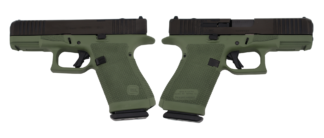 Glock 19 Gen6 ORS 9mm 4 in OD Green 3 15rd Mags
