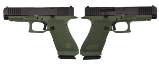 GLOCK 17 Gen6 ORS 9mm Pistol OD Green 4.49 in, 17+1 Rounds