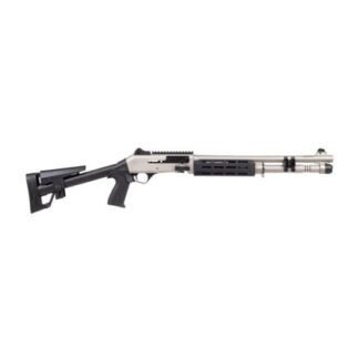 PANZER ARMS M4 SPEED PRO 12G 18.5" PORTED BBL, MARINE/NICKEL, MLOK HG, 5RD