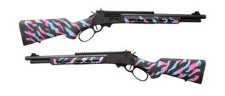 Smith & Wesson 1854 Stealth Hunter Miami Tiger Stripe .45LC Lever Action 16.3 in 8+1