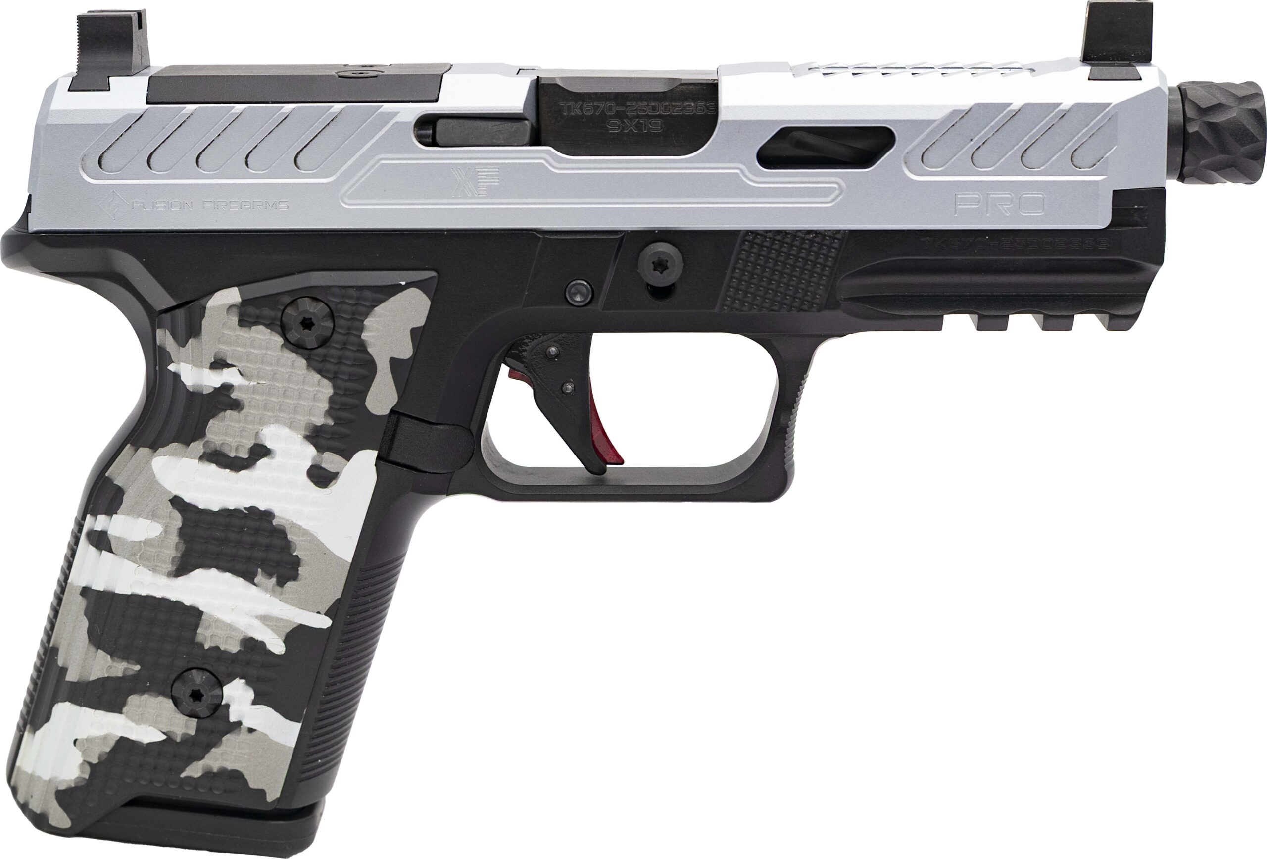 Fusion Firearms XF Pro 9mm 10-Round Semi-Auto Pistol
